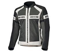 Held Tropic 4 Top Veste de moto d'été pour homme - Veste d'été sportive et aérée en maille - Veste de moto légère avec protections D3o Ghost Level 1 e protection CE - Gris/noir - Taille L-L