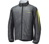 Held Wet Tour 2 Veste de pluie, Gris foncé/noir/jaune néon, Taille S
