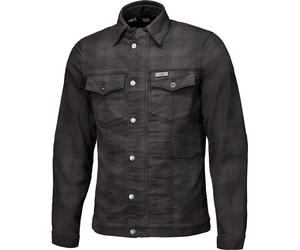 Held Woodland, chemise/veste textile XXL Noir/Gris Noir/Gris