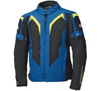 Held Zelda Veste textile de moto, bleu/néon jaune, Taille XXL