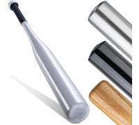 Heldenwerk Batte de Baseball en Bois ou Aluminium - 31 Pouce Batte Baseball avec Poignée antidérapante - Battes de Base-Ball pour Adulte et Enfant