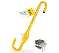 HELDENWERK Canne Antivol Voiture Volant pour la protection Antivol - Bloque Volant Voiture universal - Barre Antivol Voiture, Bloc Volant Auto - Antivols Auto, Antivol Volant pour Voiture, Camping Car