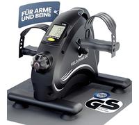 HELDENWERK Kit d'entraînement au pédalier - Certifié TÜV/GS avec sangle de fixation et tapis antidérapant - Entraîneur des bras et des jambes pour la maison - Pédalier d'entraînement pour seniors