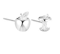 Helen de Lete Boucles d'oreilles à tige en argent S925, One Size, Argent sterling, Pas de pierre précieuse