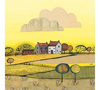 Helen Reliques Nouvelle Croissance 40 x 40 cm Toile, Multicolore