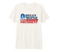 Helen Roper for President Campaign Logo Three's Company T-Shirt Haut de Gamme