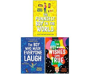 Helen Rutter Collection 3 Books Set (The Funniest Boy in the World, The Boy Who Made Everyone Laugh, The Boy Whose Wishes Came True)