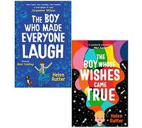 Helen Rutter Collection Coffret de 2 livres (Le garçon qui a fait rire tout le monde, le garçon dont les souhaits se sont réalisés)
