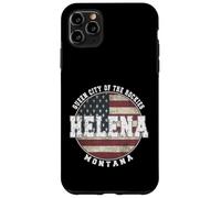 Helena Montana Drapeau américain Vintage Coque pour iPhone 11 Pro Max
