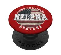Helena Montana Drapeau américain Vintage PopSockets PopGrip Adhésif