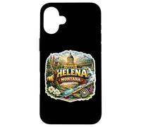 Helena Montana Souvenir Ville Souvenir Visiteur Vacances Coque pour iPhone 16 Plus