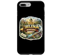 Helena Montana Souvenir Ville Souvenir Visiteur Vacances Coque pour iPhone 7 Plus/8 Plus