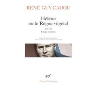 René Guy Cadou – Hélène ou le Règne végétal – Usage interne – Poche (Gallimard)
