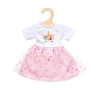 Heless-1060 cm Licorne-Robe Poupée Hannah Taille 28-35cm, 10128295, Rose