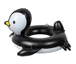 Heless 111 - Bouée de Natation pour poupées - Motif Pingouin à Pois - Taille 35-45 cm - pour Le Bain dans la Piscine, Le lac et la Baignoire