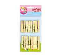 Heless 117heless de Chiffon à Pinces en Bois (16 pièces)