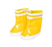 Heless 1401 Bottes en Caoutchouc pour poupée Jaune Taille 30-34 cm