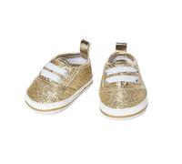 Heless 146 Gold Glitter Dolls Sneaker Size 15-18 Inches Fancy Footwear with Wow
