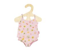 Heless 1514 - sous-vêtements de poupée ''Princesse Emily'', en Rose, Set de 2 pièces avec Maillot de Corps et Slip, pour poupées et Animaux en Peluche de 28-35 cm