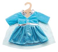 Heless 1727 Manteau de Princesse des neiges avec Cape pour poupée Taille 28-35 cm
