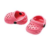 Heless 2010 - Chaussures pour poupées, sabots cultes en rose, taille 28 - 33 cm