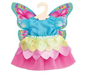 Heless 2030 - Robe de fée pour poupée Motif Papillon Taille 35-45 cm