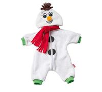 Heless 2098heless Bonhomme de Neige Snow-Suit avec Cintre pour poupée, Grünen