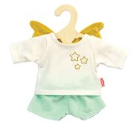 Heless 2175 2175 Lot de 2 vêtements de poupée Motif Ange Gardien Hope avec t-Shirt et Short pour poupées et Peluches Multicolore 35-45 cm