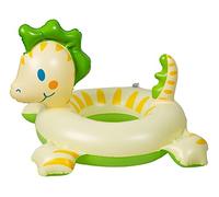 Heless 222 Bouée de Natation en Forme de Dinosaure, Taille 35-45 cm, pour s'amuser dans la Piscine, Le lac et la Baignoire