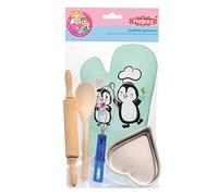 Heless- Continu 232-Set de pâtisserie pour Enfants, 10209526, Multicolore, Moyen