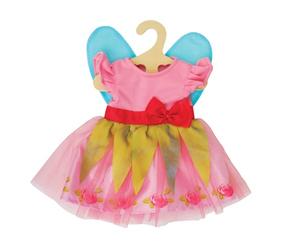 Heless 2430 - Vêtements de poupée au Design de la Princesse Lillifee, Robe avec nœud Rose pour poupées et Animaux en Peluche de 35-45 cm