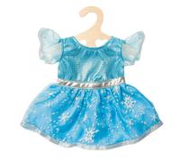 Heless Robe de poupée 2720 La Reine des Neiges Taille 35-45 cm Bleu