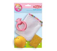 Heless 275Heless Moufle de Toilette avec Accessoire pour poupée, Rose