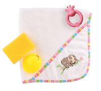 Heless 279 - Ensemble de 4 pièces pour poupée avec Capuche et Accessoires pour poupée de 38 à 45 cm