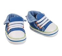 Heless 447 Baskets pour poupée Bleu Taille 38-45 cm