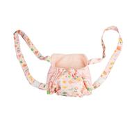 Heless 520 - Accessoires pour poupées Porte-bébé Princesse Emily, en Rose, Convient aux poupées et aux Animaux en Peluche de Toutes Tailles