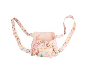 Heless 520 - Accessoires pour poupées Porte-bébé Princesse Emily, en Rose, Convient aux poupées et aux Animaux en Peluche de Toutes Tailles