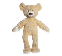 Heless 55555 - Nounours en Peluche Beige, Ourson de 22 cm env. à Habiller et à déshabiller, à Aimer et comme Compagnon de Jeu