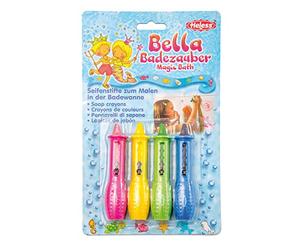 Heless 7000Heless Crayons pour Baignoire, Bleu, Rose