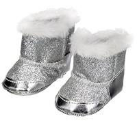 Heless 844 - Bottes pour Poupée - Argent - Taille 38-45cm
