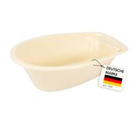 Heless 922 - Baignoire de poupée Beige - Dimensions : Environ 41 x 23 x 13 cm - Amusant pour Le Bain des poupées