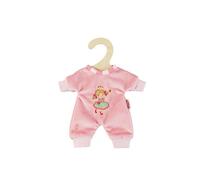 Heless 9581 - Barboteuse de poupée Princesse Emily, en Rose, avec Broderie de Princesse, pour poupées et Peluches de 20 à 25 cm