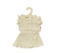 Heless Jupe portefeuille avec top écru (28-35cm)