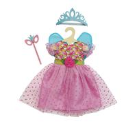 Heless Jurk met vleugels, kroon, masker 35-45cm