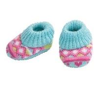 Heless pantoufles de poupée bleu/rose 35-45 cm Bleu G