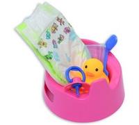 Heless Pot pour bébé rose avec accessoires 15 cm Rose G