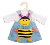 Heless robe abeille bleu/jaune pour poupée de 35-45 cm Bleu G