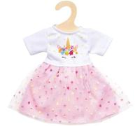 Heless Robe pour poupée 1060 Hannah en forme de licorne 28-35 cm Rose