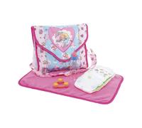 Heless-978 cm Und Fee Sac à Langer pour poupées Licorne Emil et Fée Emma, 10128291, Bleu