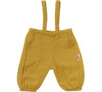 Heless - Salopette, jaune miel, avec t-shirt blanc, 2 pièces, taille 35-45 cm